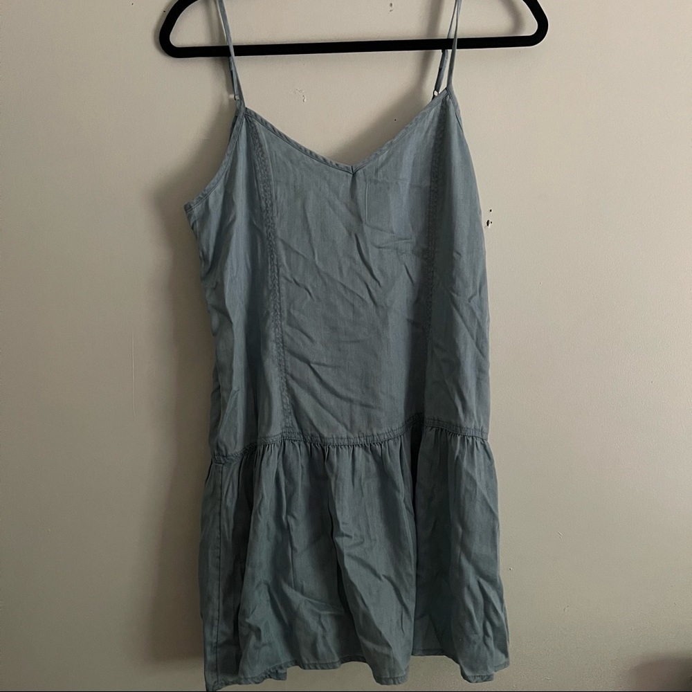 NWT American Eagle Blue Denim Dress
